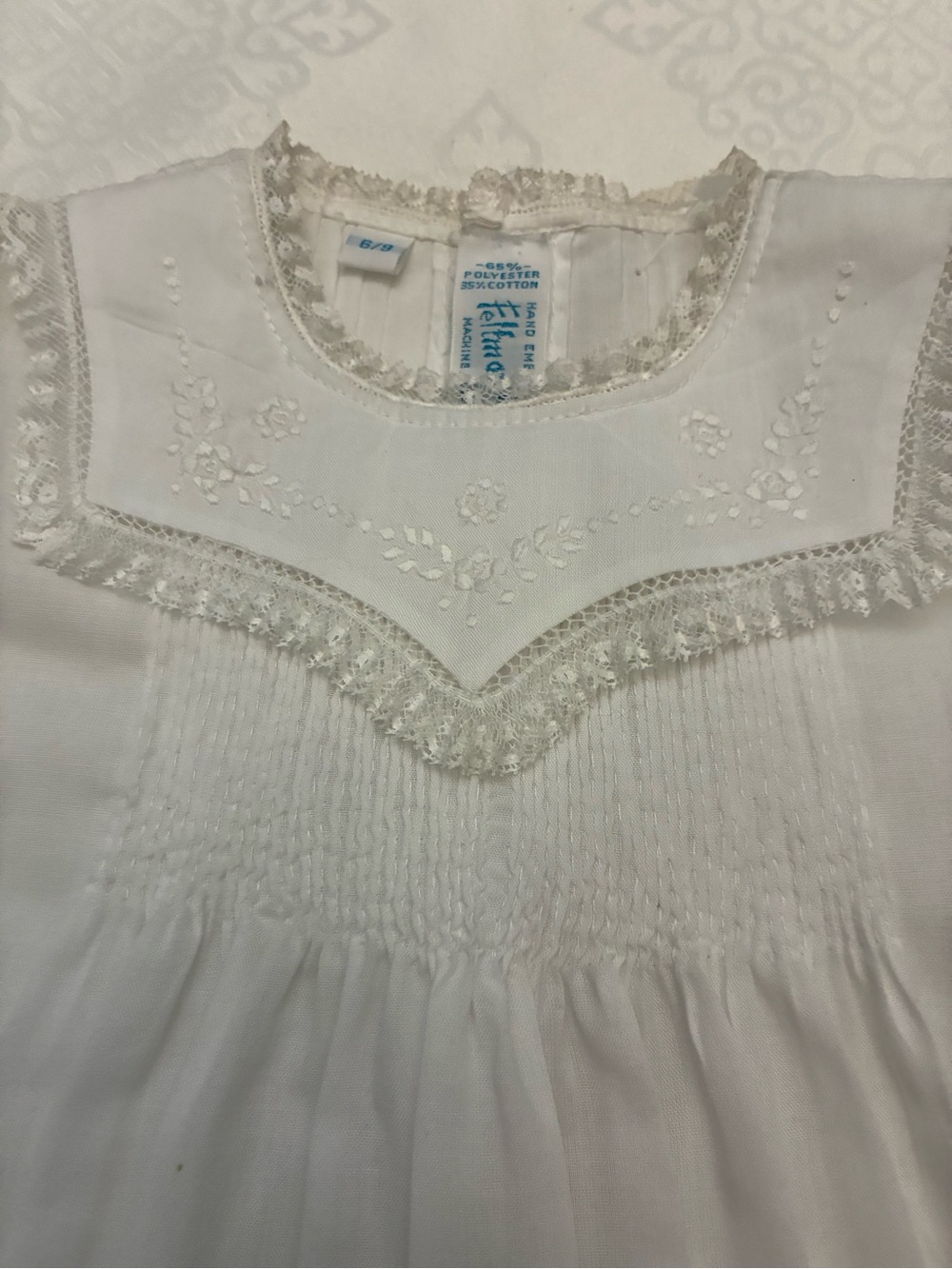 Feltman Brothers new  Christening 2 piece gown - Picture 3 of 15